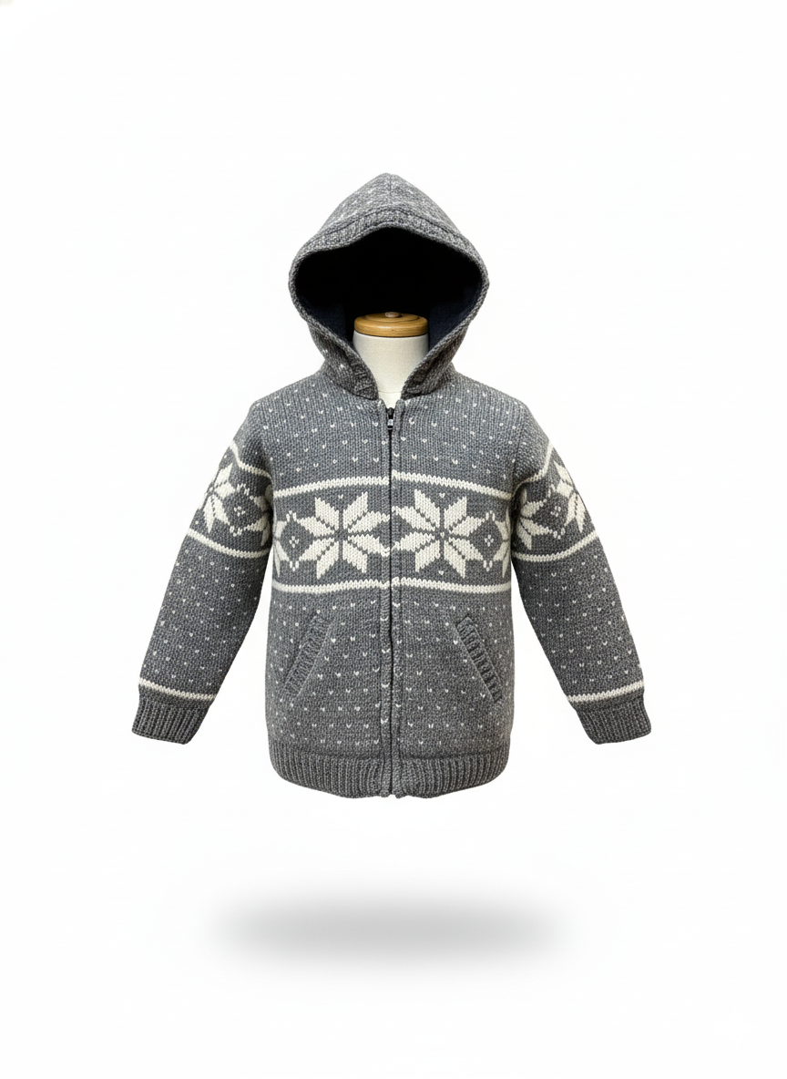 Boho Children Wool Jacket | New Zealand Wool | Handmade in Nepal | Ethical Wholesale