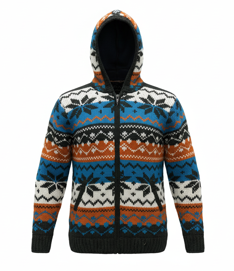 Fair Trade Himalayan Yak Wool Jacket | 100% Pure Wool | Worldwide Wholesaler