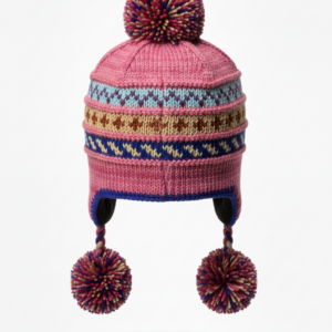 Premium Hand Knitted Sherpa Wool Beanie with Pom Pom – Pure NZ Wool | Festival Wear