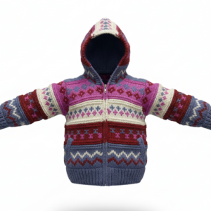 Handmade Bohemian Kids Wool Jacket | Pure New Zealand Wool | World Export