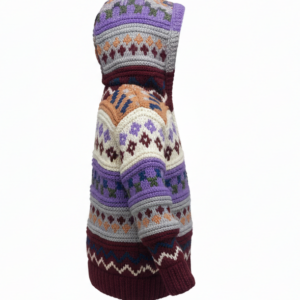 Vintage Hippie Kids Wool Jacket – Hand-Knitted | New Zealand Wool | Global Wholesale