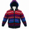 Hand-Knitted Wool Kids Jacket – Fleece Lined, Perfect for Winter