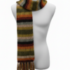 Chunky Handmade Wool Muffler – Warm Knit Scarf | Natural New Zealand Wool | Hippie Winter Accessory