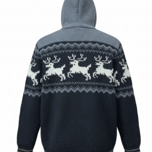 Boho Handmade Knitted Jacket | Fleece-Lined | 100% Pure New Zealand Wool | Wholesale