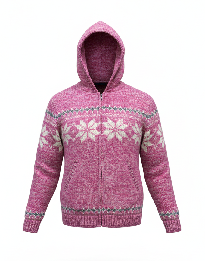 Artisan Handmade Wool Jacket | Cozy Fleece Lined | 100% New Zealand Wool | Global Wholesale