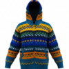 Rainbow Boho Handmade Wool Jacket | Fleece-Lined | 100% New Zealand Wool | Wholesale