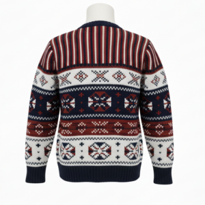 Handmade Boho Wool Jumper | Fleece Lining | 60s‑70s Hippie Inspired