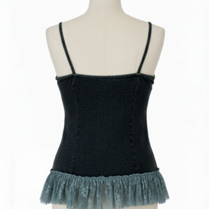 Stylish Hippie Women’s Lace Top | Razor Cut Detailing for Bohemian Vibes