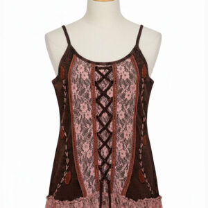 Elegant Boho Lace Cut Hippie Top for Women – Razor Cut Fashion Statement