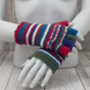 Hand-Knitted Fingerless Wool Gloves