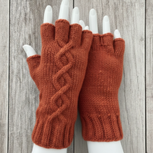 Handcrafted Nepal Wool Fingerless Gloves | Cozy Bohemian Hippie Winter Wear
