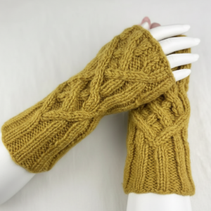 Nepal Hand-Knitted Fingerless Wool Gloves | Cozy Boho Hippie Winter Essentials