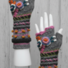 Boho Fingerless Wool Gloves | Hand-Knitted in Nepal | Festival & Travel Gloves