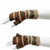 Cozy Bohemian Fingerless Gloves | Handcrafted Wool from Nepal | Hippie Vibes