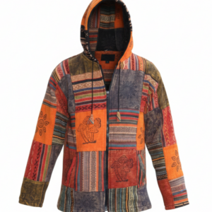 Fair Trade Patchwork Gheri Jacket – Made in Nepal