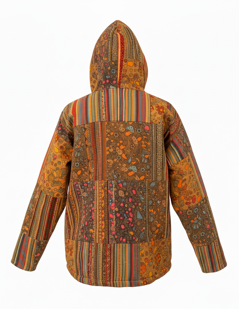 Bohemian Patchwork Gheri Jacket – Festival Wear