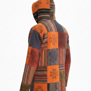 Fair Trade Patchwork Gheri Jacket – Made in Nepal