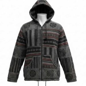Ethnic Patchwork Gheri Jacket – Nepali Handmade Wear