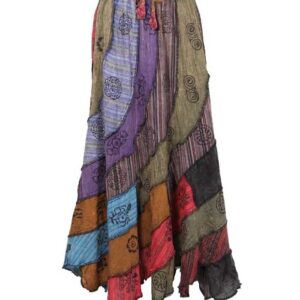 Bohemian Vintage Pure Cotton Handmade Patchwork Ladies Wrapper