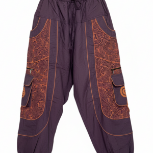 Handmade Cotton Print Hippie Trousers – Made in Nepal