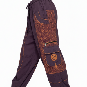 Handmade Cotton Print Hippie Trousers – Made in Nepal