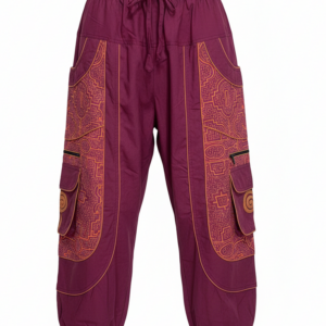 Artisan Cotton Printed Boho Trousers
