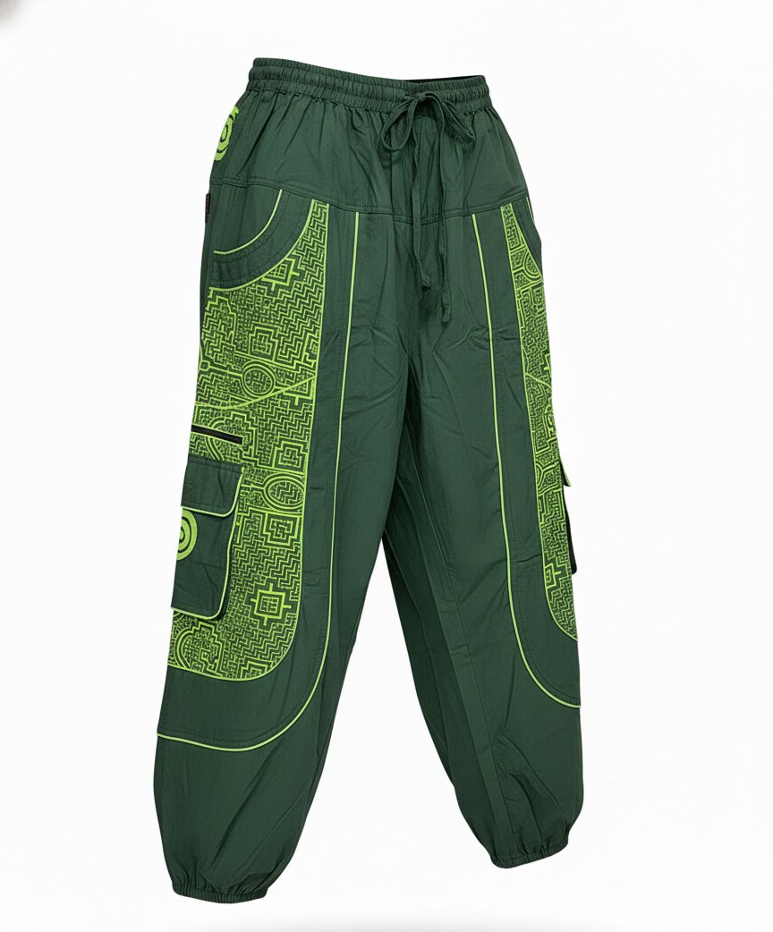 Free Spirit Unisex Cotton Print Trousers