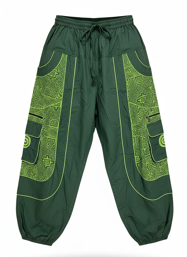 Free Spirit Unisex Cotton Print Trousers