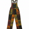 Ethical Cotton Patchwork Overalls – Sustainable Bohemian Festival Wear | Nepal Wholesale