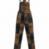 Eco-Friendly Cotton Patchwork Dungarees – Handmade Hippie Festival Overalls | Nepal