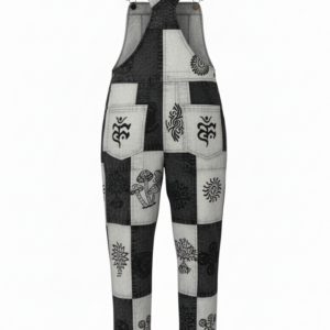 Nomad Boho Patchwork Overalls – Handmade Cotton Hippie Festival Dungarees | Wholesale