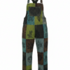 Artisan Cotton Patchwork Overalls – Handmade Hippie Bohemian Festival Wear | Nepal Wholesale