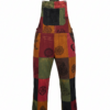 Unique Hippie Cotton Patchwork Overalls – Handmade Boho Dungarees | Wholesale Supplier