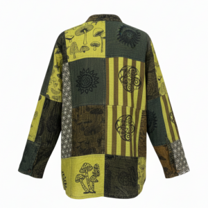 Handmade Cotton Patchwork Shirts – Hippie Boho Festival Clothing | Bulk Order Supplier