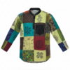 Colorful Patchwork Cotton Shirts – Bohemian Hippie Festival Style | Wholesale Clothing