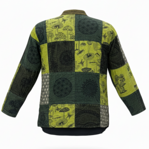 Vintage Patchwork Hippie Shirts – Handmade Boho Cotton Tops | Bulk Wholesale Nepal