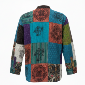 Boho Patchwork Cotton Shirts – Ethical Handmade Hippie Fashion | Wholesale Supplier