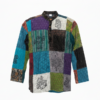 Boho Patchwork Cotton Shirts – Ethical Handmade Hippie Fashion | Wholesale Supplier