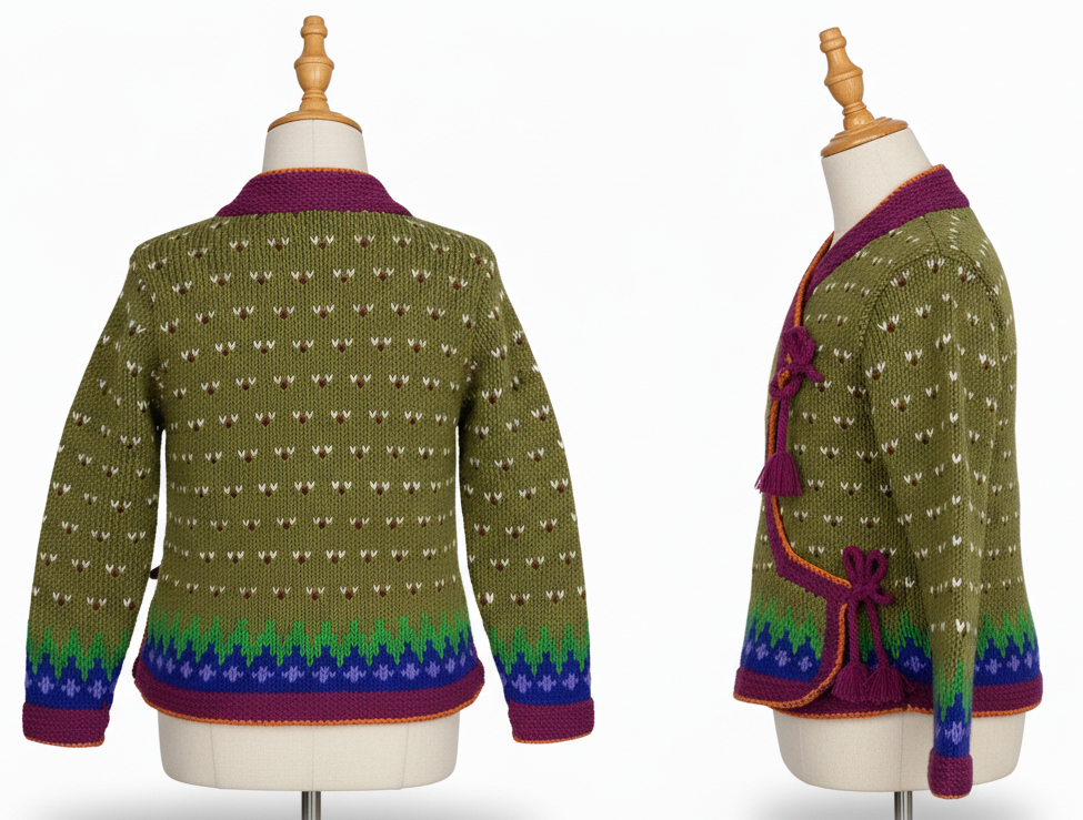 Authentic Handmade Cholo Wool Jacket – Nepalese Hippie Boho Women’s Winter Wear | Bulk Wholesale