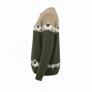 Handmade Sheep Scene NZ Wool Jumper – Premium Himalayan Knitwear | Bulk Wholesale
