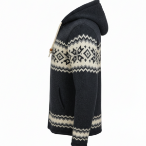 Himalayan Handmade Fleece Lined Sherpa Wool Jacket