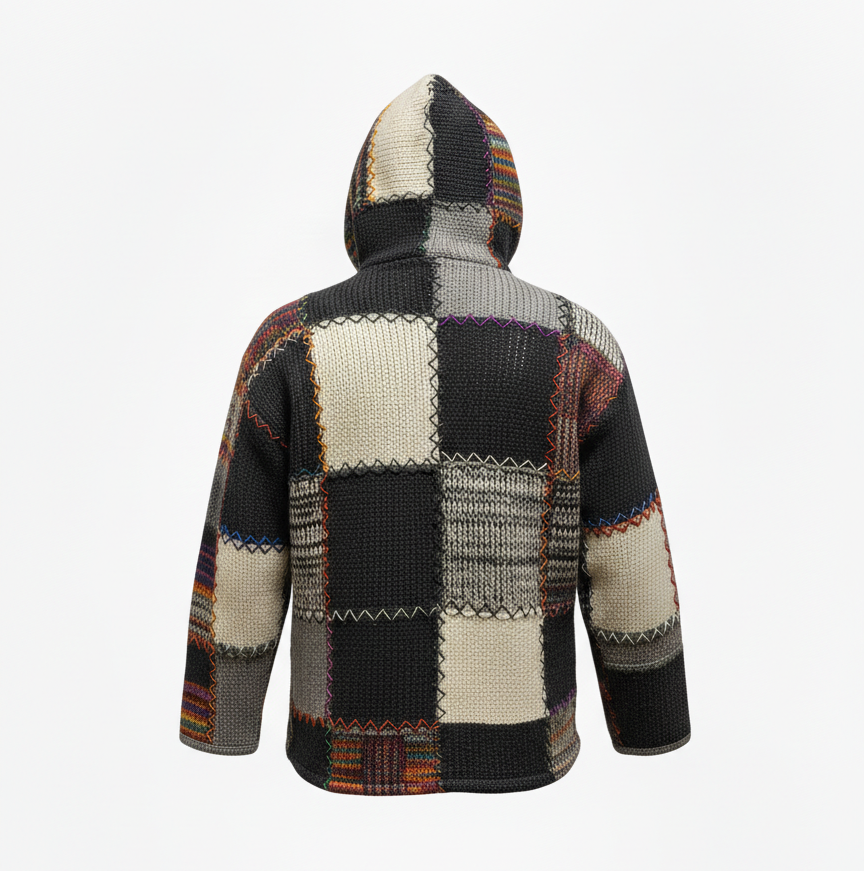 Authentic Himalayan Sherpa Wool Jacket – Handmade Fleece Lined Boho Festival Jacket | Wholesale