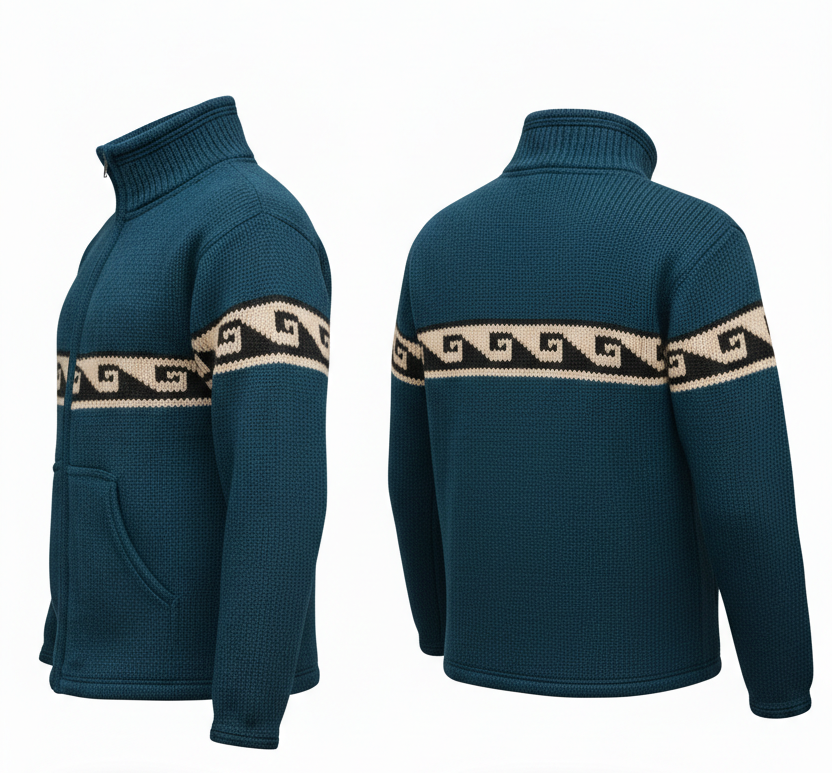 Traditional Himalayan Sherpa Wool Jacket – Warm Fleece Lined Hippie Style | Nepal Wholesale