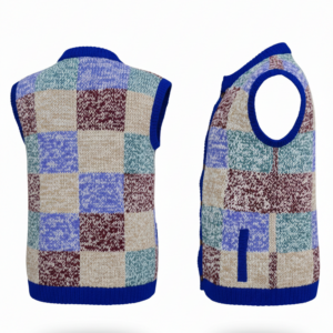 Wholesale Patchwork Wool Vest – Handmade Hippie Clothing Manufacturer