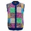 Half Patch Wool Vest – Handmade Himalayan Knitwear | Wholesale Supplier