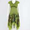 Hippie Boho Summer Dress – Handmade Nepal Patchwork Batik Sundress