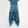 Handmade Hippie Sundress – Boho Patchwork Batik Cotton Dress Nepal