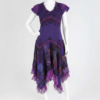 Bohemian Festival Dress – Nepal Patchwork Batik Sundress for Women