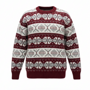 Unisex Handmade Wool Sweater – Made in Nepal with 100% New Zealand Wool