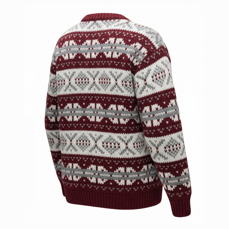 Unisex Handmade Wool Sweater – Made in Nepal with 100% New Zealand Wool